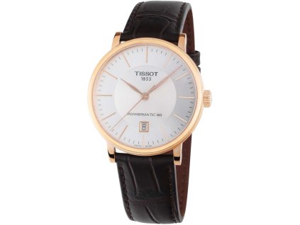 Pánské hodinky Tissot T122.407.36.031.00 Mens Watch Powermatic 80 Automatic 40mm 5ATM