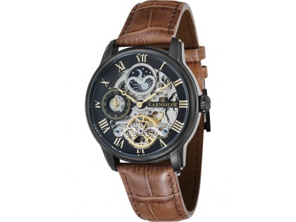 Pánské hodinky Thomas Earnshaw ES-8006-10 Mens Watch Longitude Automatic 44mm 5ATM