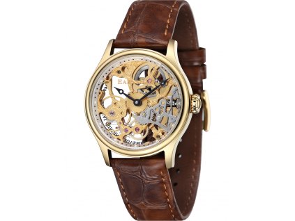 Pánské hodinky Thomas Earnshaw ES-8049-02 Mens Watch Bauer Mechanical Skeleton 42mm 5ATM