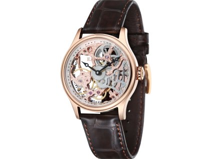 Pánské hodinky Thomas Earnshaw ES-8049-03 Mens Watch Bauer Mechanical Skeleton 42mm 5ATM