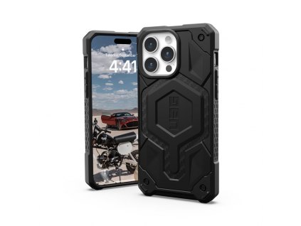 UAG Monarch Pro MagSafe, carbon fiber - iPhone 15 Pro Max