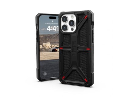 UAG Monarch, kevlar black - iPhone 15 Pro Max