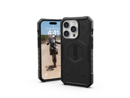 UAG Pathfinder MagSafe, black - iPhone 15 Pro