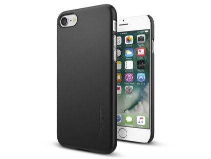 Spigen Thin Fit, black - iPhone 7/8/SE (2022/2020)