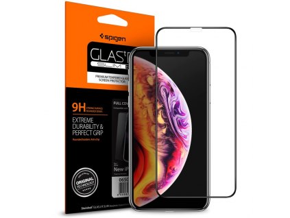 Spigen Glass FC HD, black - iPhone 11 Pro/XS/X