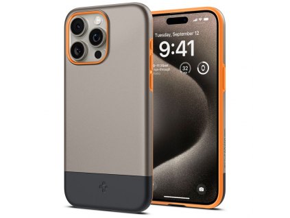Spigen Style Armor MagSafe, alpine gold - iPhone 15 Pro