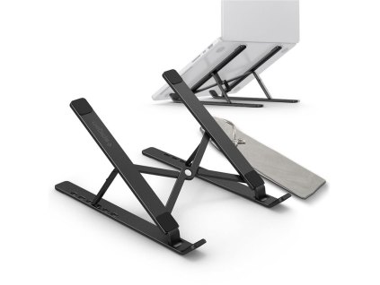 Spigen Foldable Laptop Stand LD201, black - universal