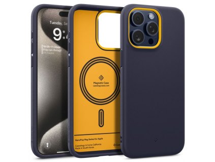 Spigen Caseology Nano Pop Mag, blueberry navy - iPhone 15 Pro Max