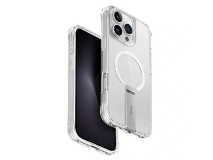 UNIQ Eleva with Vertica Stand Apple iPhone 16 Pro Max lucent clear