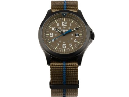 111074 p67 officer pro quarz soldier textile strap khaki