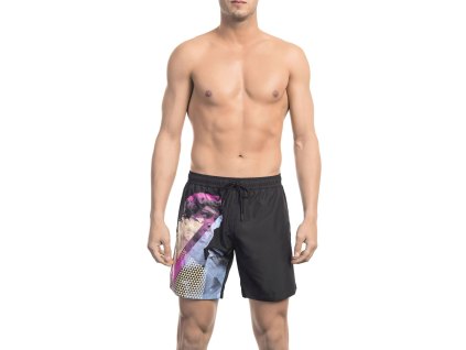 Bikkembergs Beachwear BKK1MBM14_BLACK (Velikost M, Barva black)