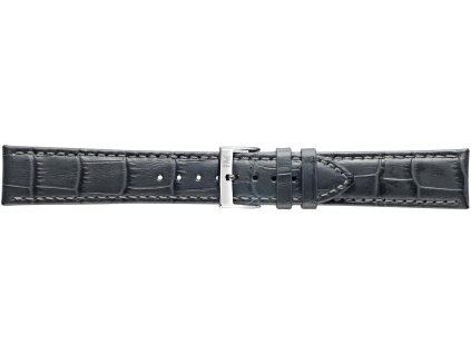 Řemínek s motivem aligátora Bolle EC 5203480.191 (Barva spony stříbrná, Délka řemínku standardní velikost, Šířka řemínku 18)