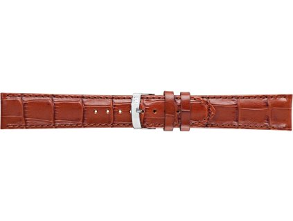 Řemínek s motivem aligátora Samba 2704656.041 (Barva spony stříbrná, Délka řemínku standardní velikost, Šířka řemínku 14)