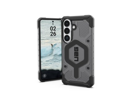 UAG Pathfinder Clear, Ash/Black - Samsung Galaxy S26