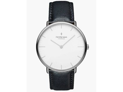 nordgreen native nr40sileblxx front