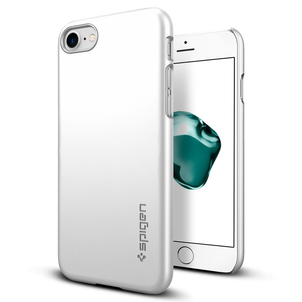 Spigen Thin Fit, silver - iPhone 7+