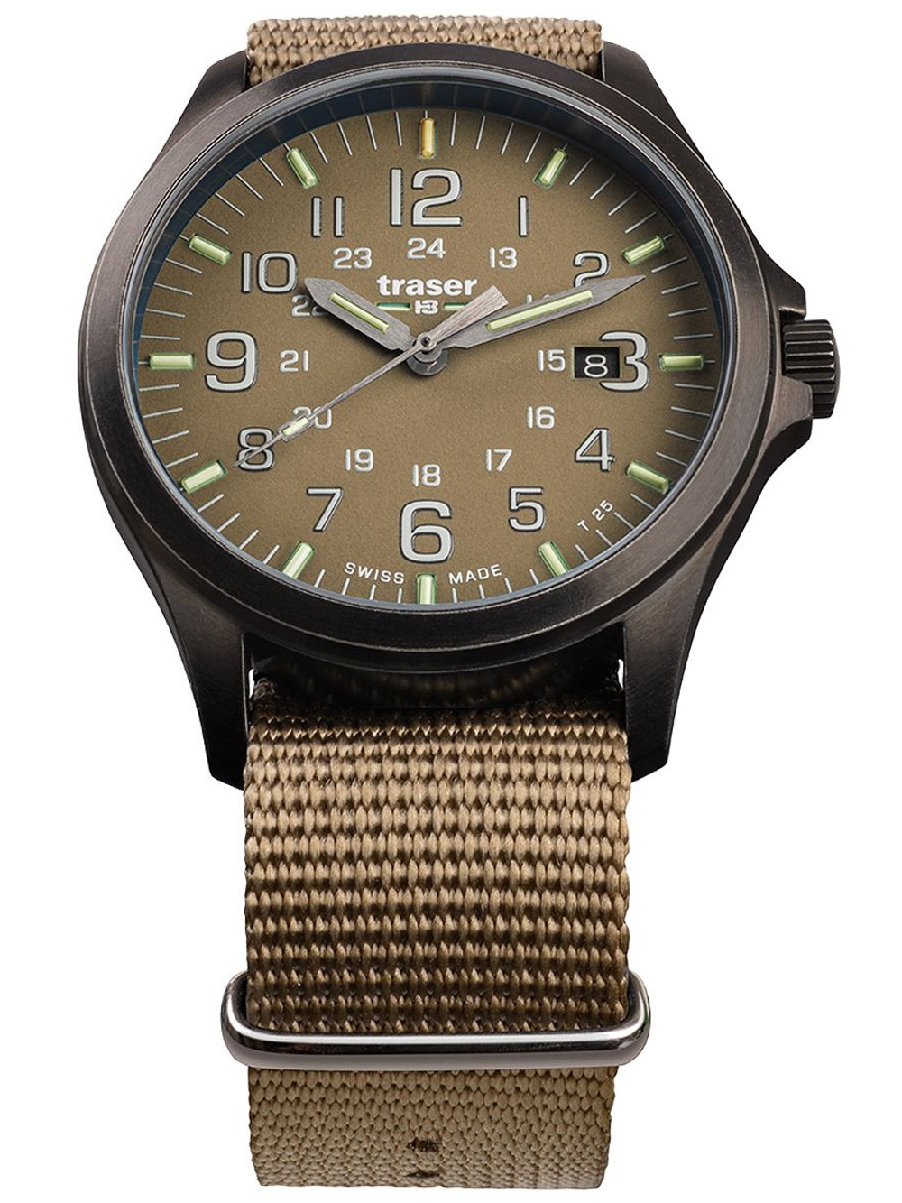 Pánské hodinky Traser H3 108631 P67 Officer GunMetal Khaki