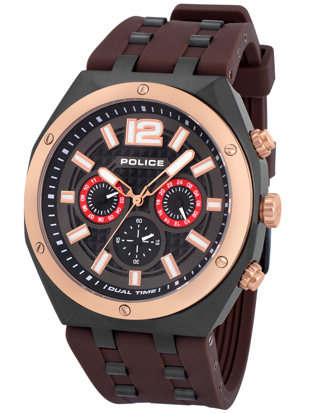 Pánské hodinky Police PL15995JSBR.61P Luang