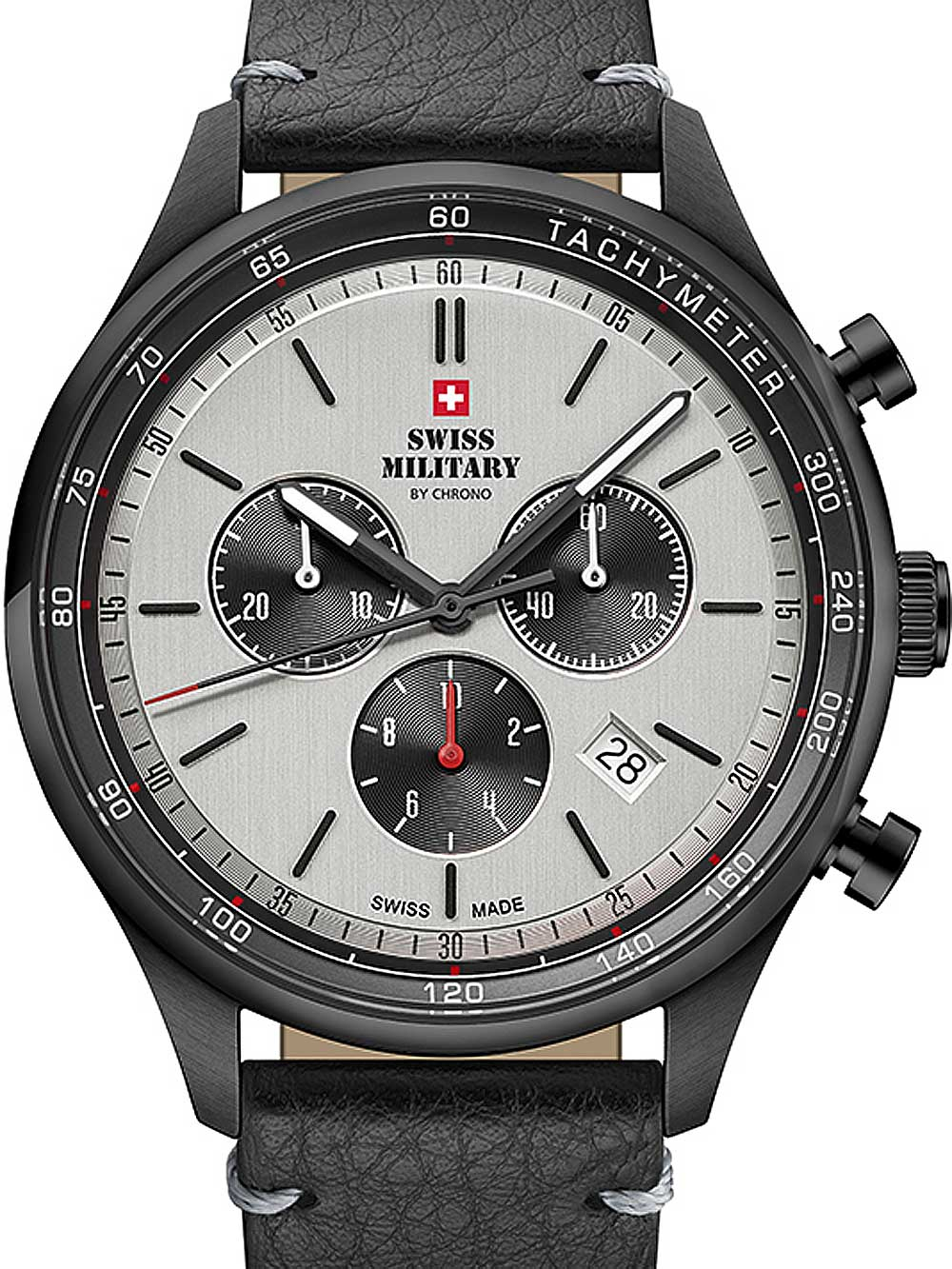 Pánské hodinky Swiss Military SM34081.11 Chronograph 42mm 10ATM
