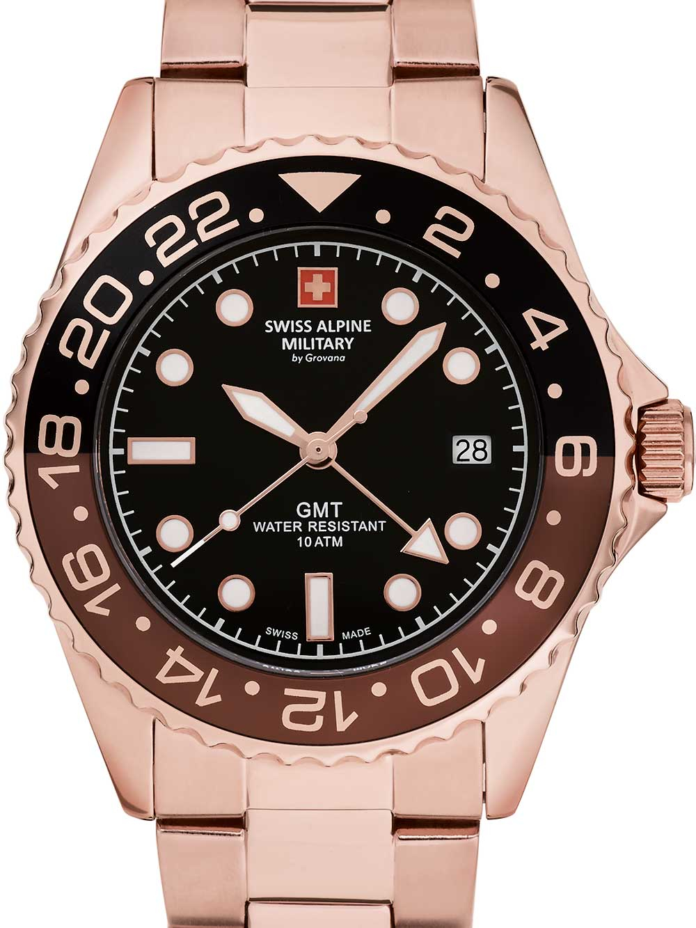 Pánské hodinky Swiss Alpine Military 7052.1164 GMT