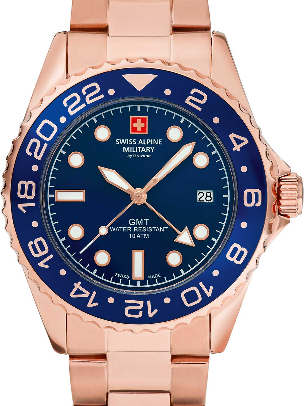 Pánské hodinky Swiss Alpine Military 7052.1165 GMT