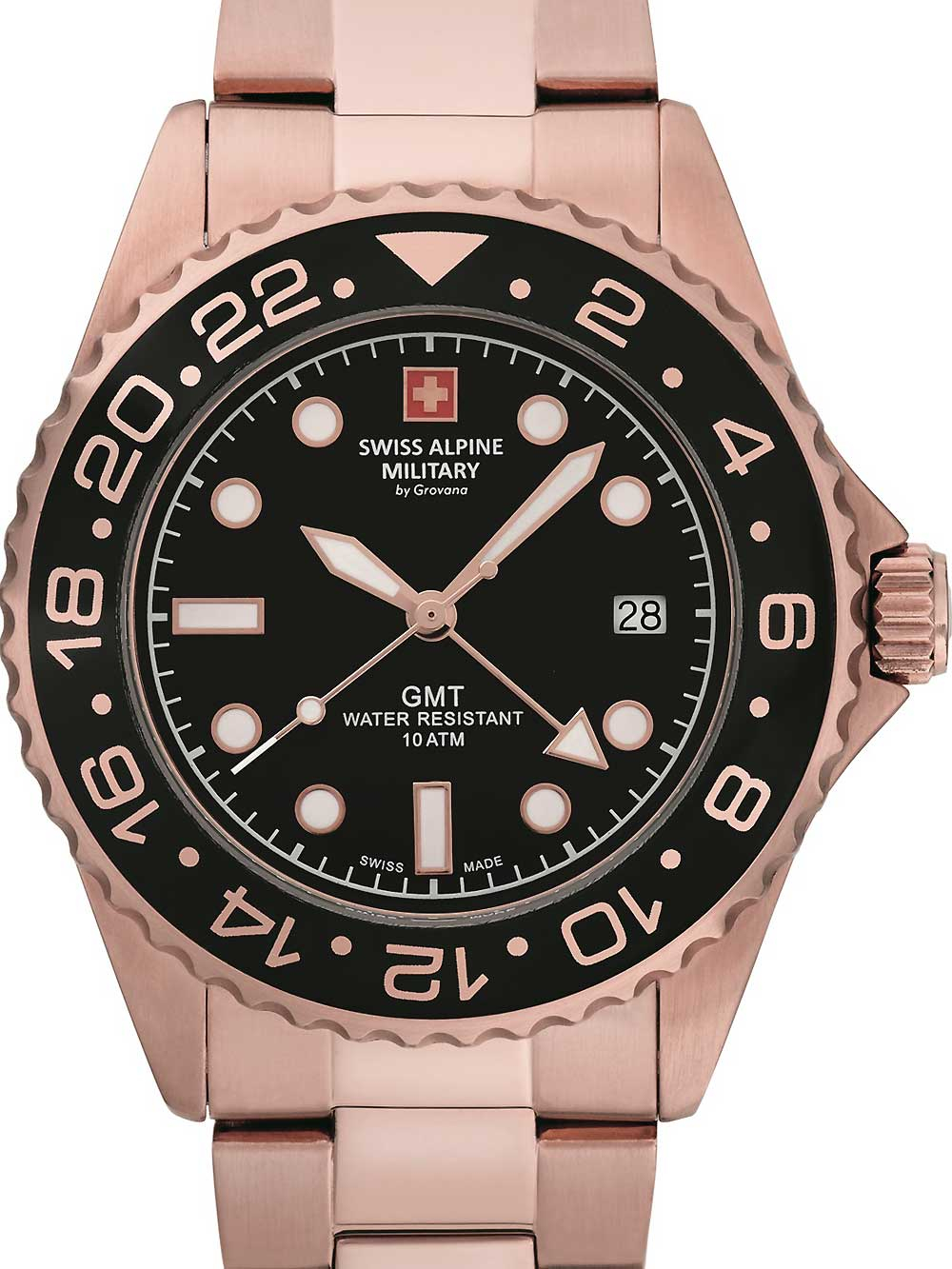Pánské hodinky Swiss Alpine Military 7052.1167 GMT