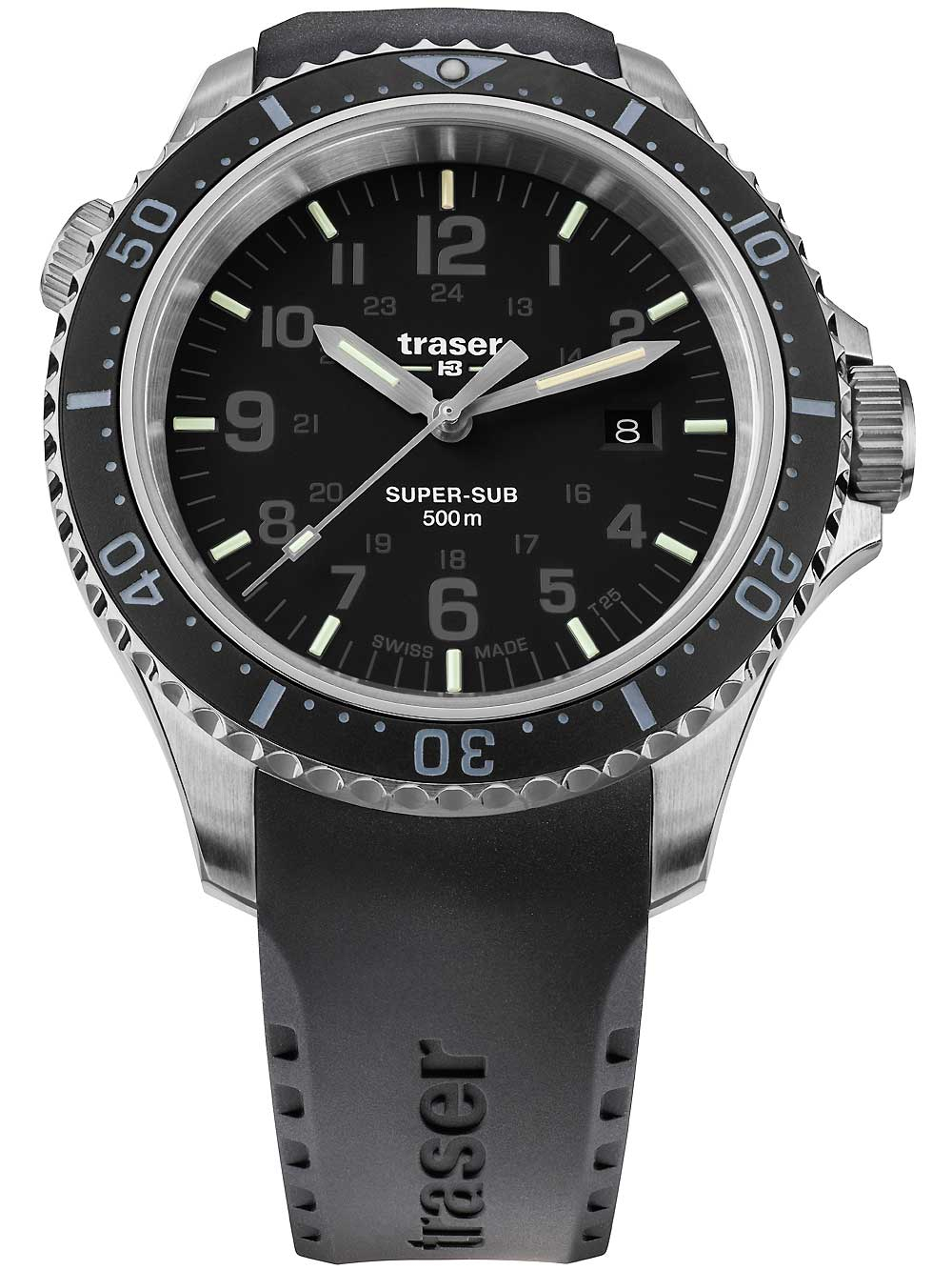 Pánské hodinky Traser H3 109377 P67 T25 SuperSub Black