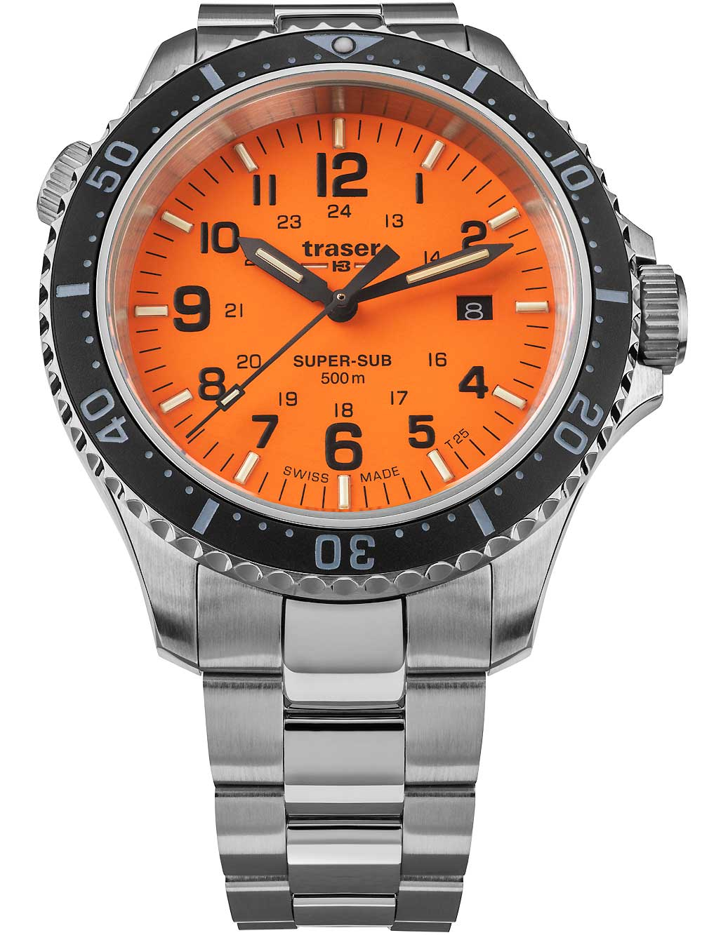 Pánské hodinky Traser H3 109381 P67 T25 SuperSub Orange