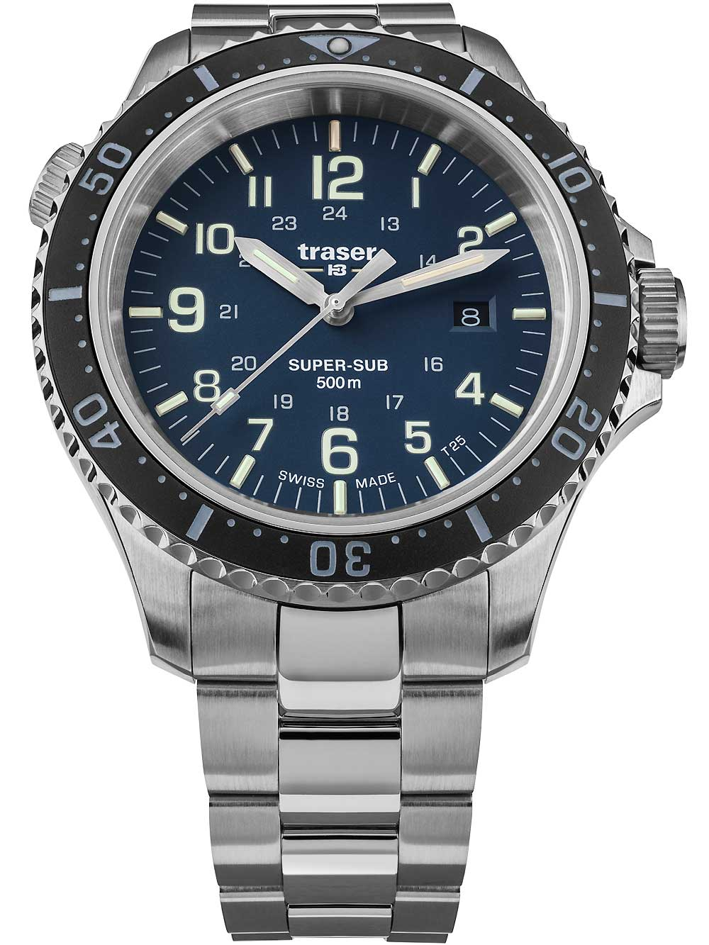Pánské hodinky Traser H3 109375 P67 T25 SuperSub Blue