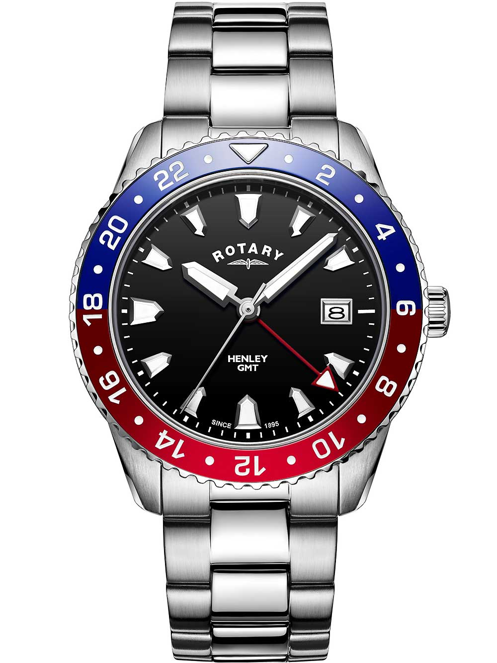 Pánské hodinky Rotary GB05108/30 Henley GMT