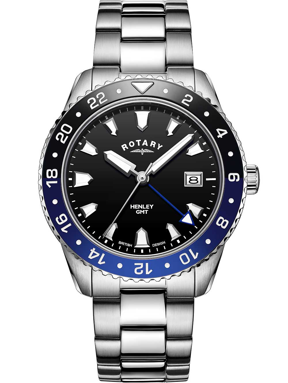 Pánské hodinky Rotary GB05108/63 Henley GMT