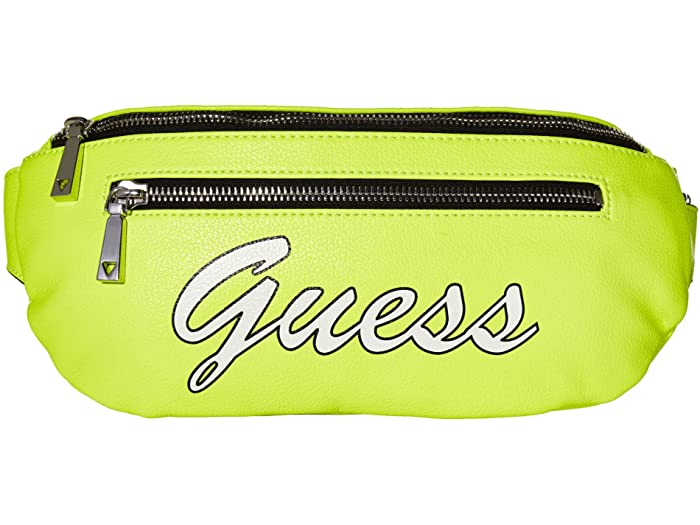 GUESS LEDVINKA SKOOLS OUT BELT BAG žlutá