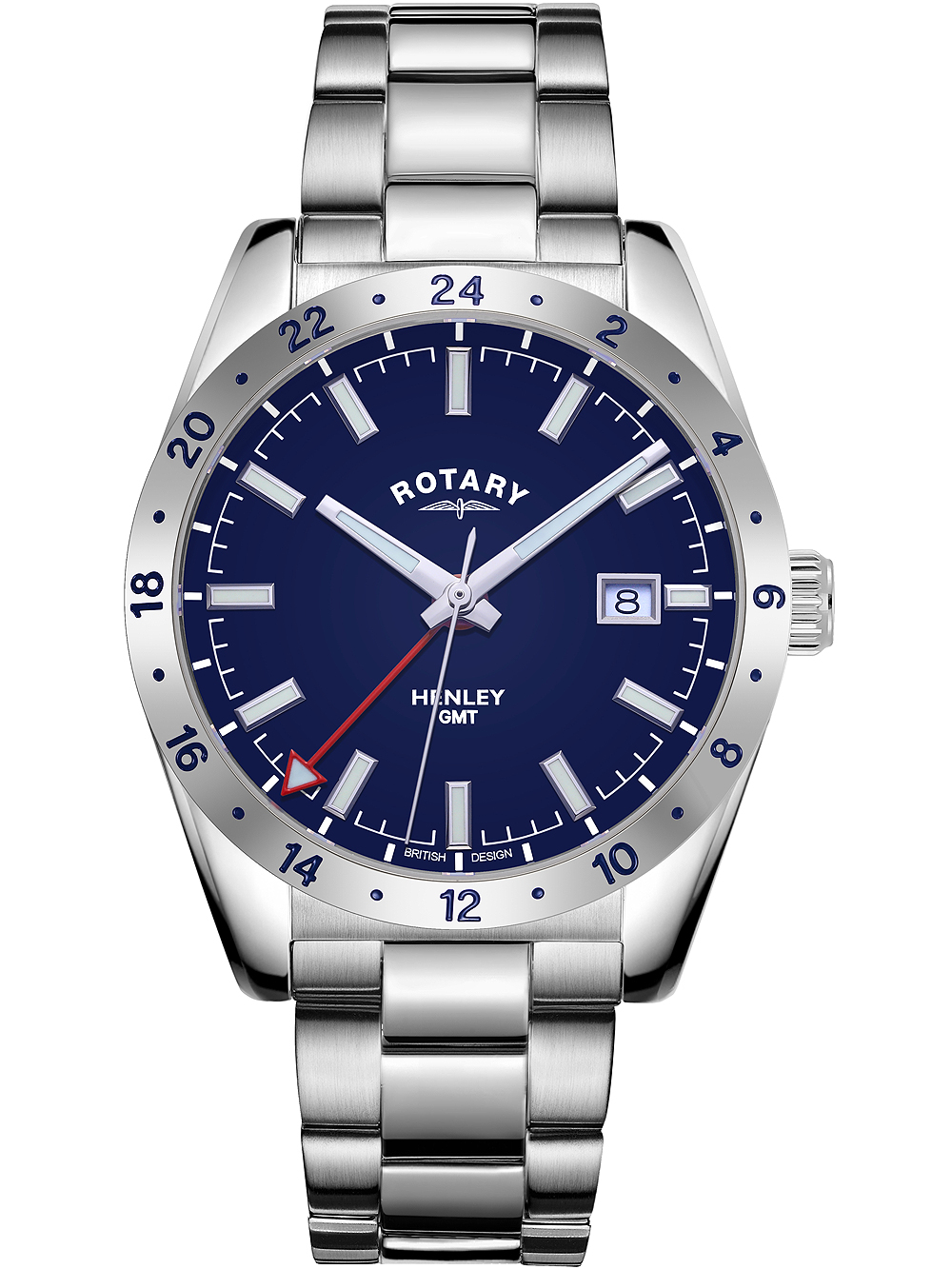 Pánské hodinky Rotary GB05176/05 Henley GMT