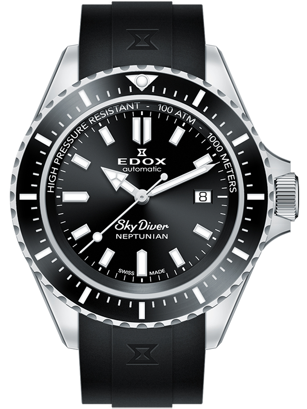 Pánské hodinky Edox 80120-3NCA-NIN Skydiver Neptunian