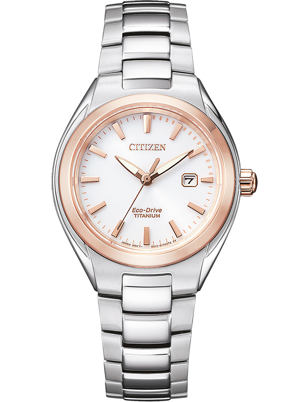 Dámské hodinky Citizen EW2616-83A Eco-Drive Titanium