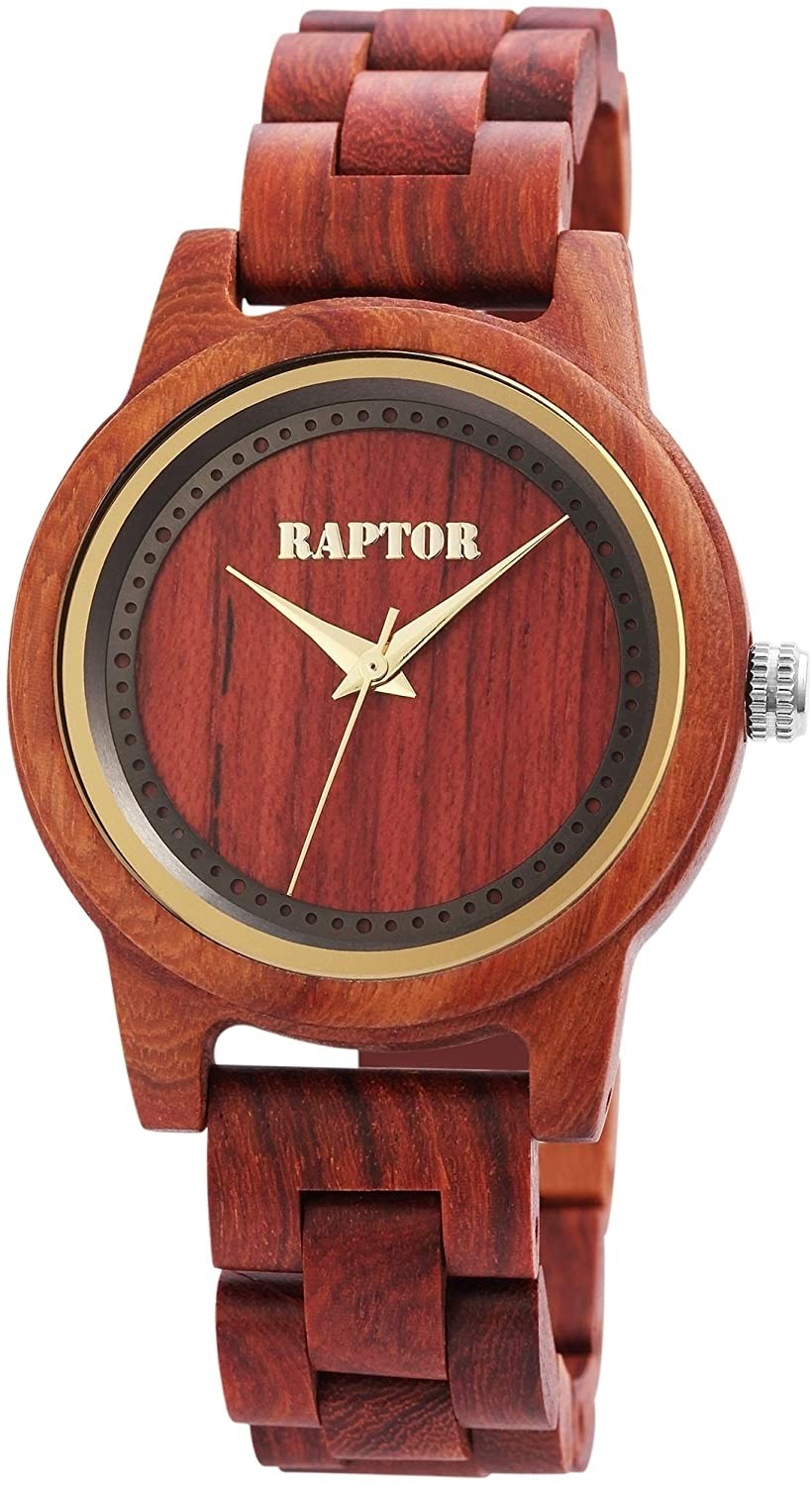 Dámské dřevěné hodinky Raptor 4049096782229 použité zboží