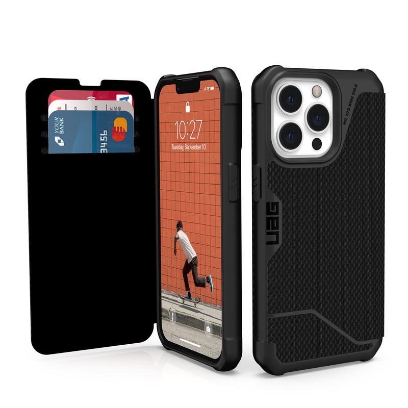 UAG Metropolis, kevlar black - iPhone 13 Pro