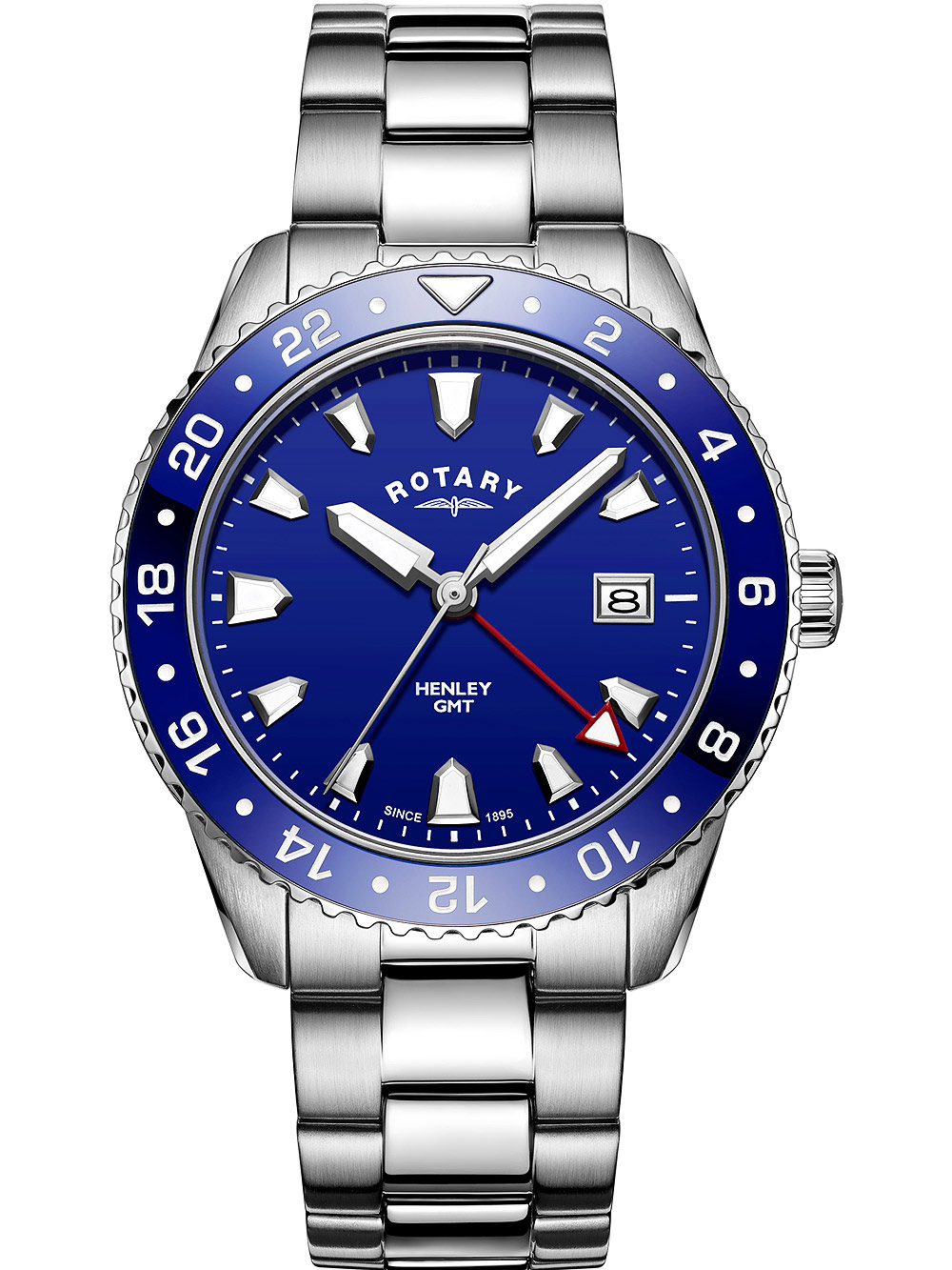 Pánské hodinky Rotary GB05108/05 Henley GMT