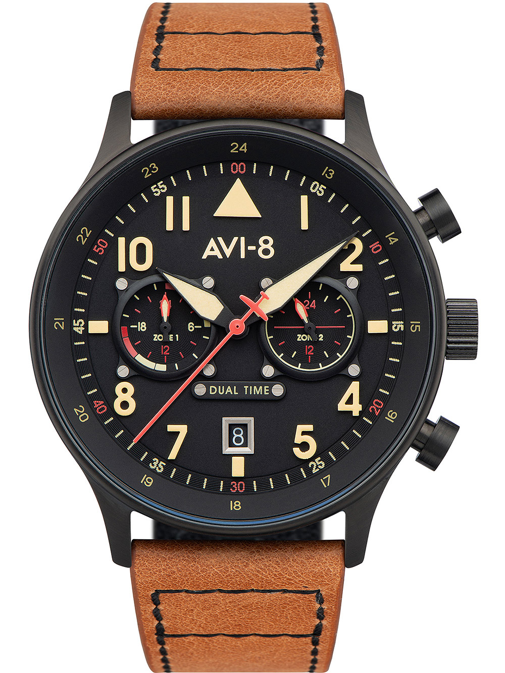 Pánské hodinky AVI-8 AV-4088-03 Carey Dual Time
