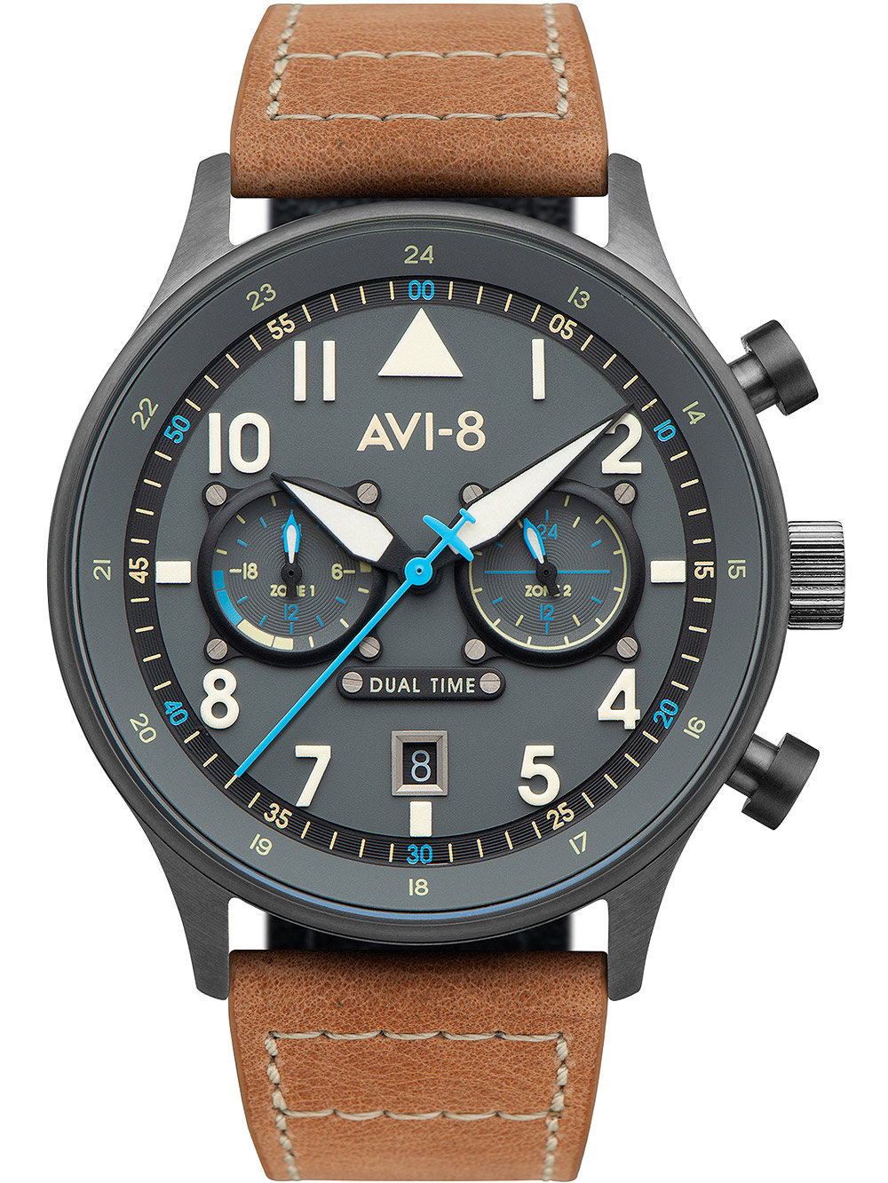 Pánské hodinky AVI-8 AV-4088-04 Carey Dual Time
