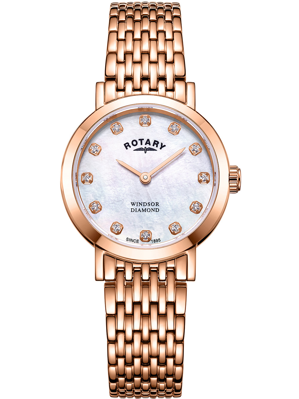 Dámské hodinky Rotary LB05304/41/D Windsor diamond