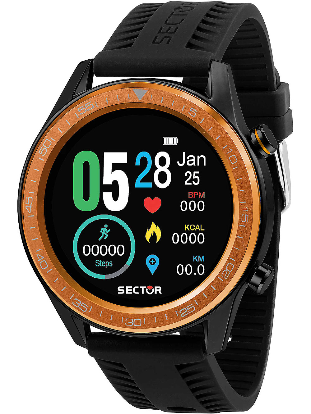 Pánské hodinky Sector R3251545003 S-02 Smart