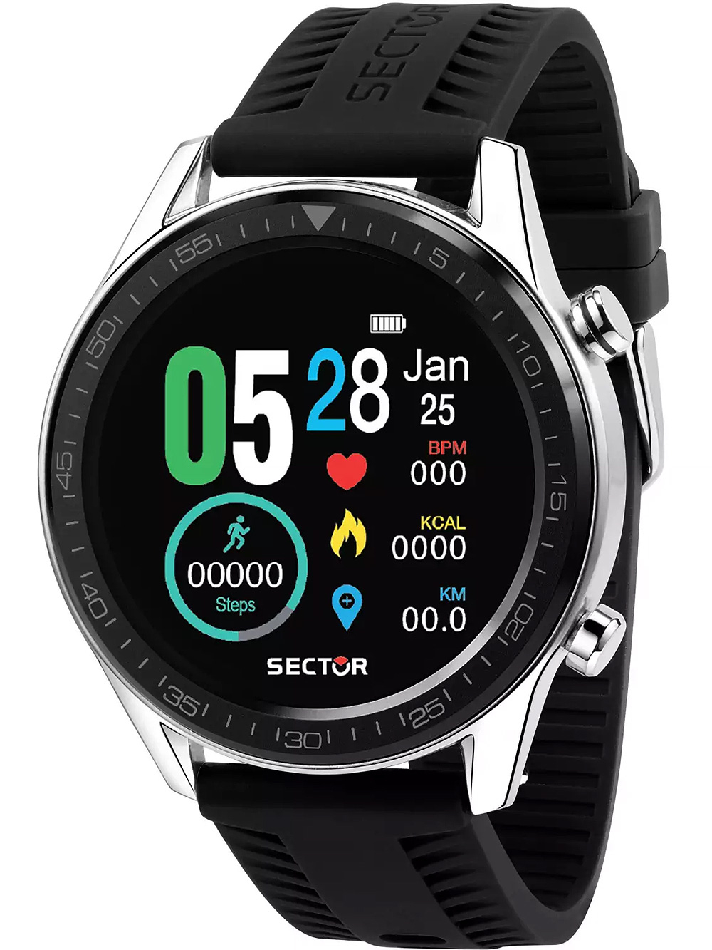 Pánské hodinky Sector R3251232001 S-02 Smart