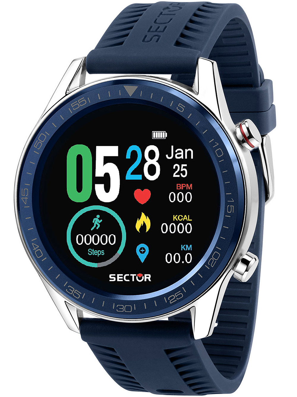 Pánské hodinky Sector R3251545004 S-02 Smart