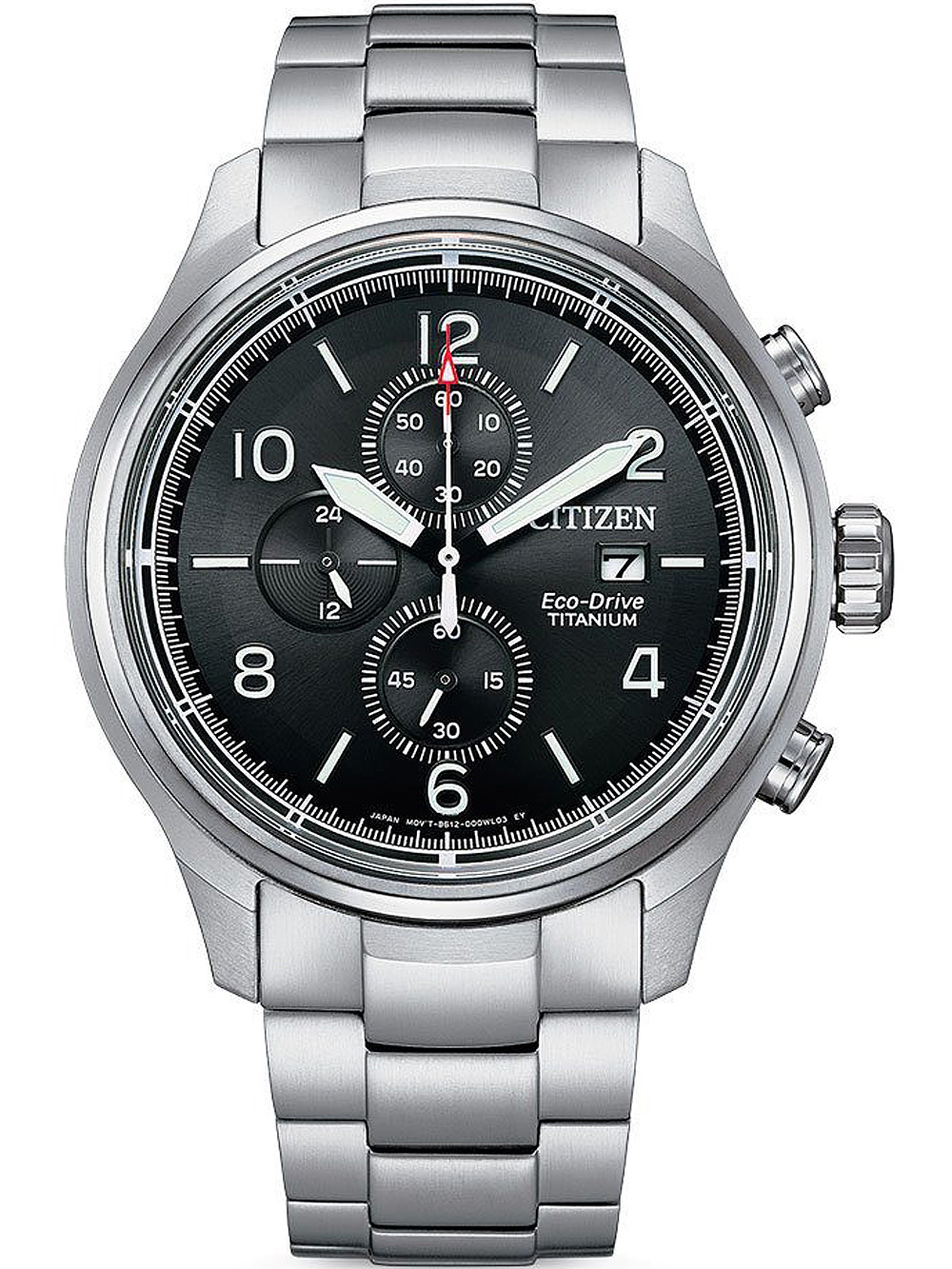 Pánské hodinky Citizen CA0810-88E Eco-Drive Super-Titanium Mens Watch 44mm 10ATM