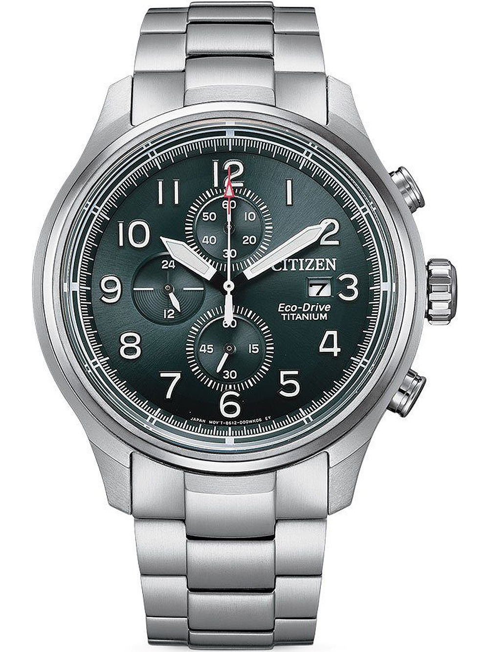 Pánské hodinky Citizen CA0810-88X Eco-Drive Super-Titanium Mens Watch 44mm 10ATM