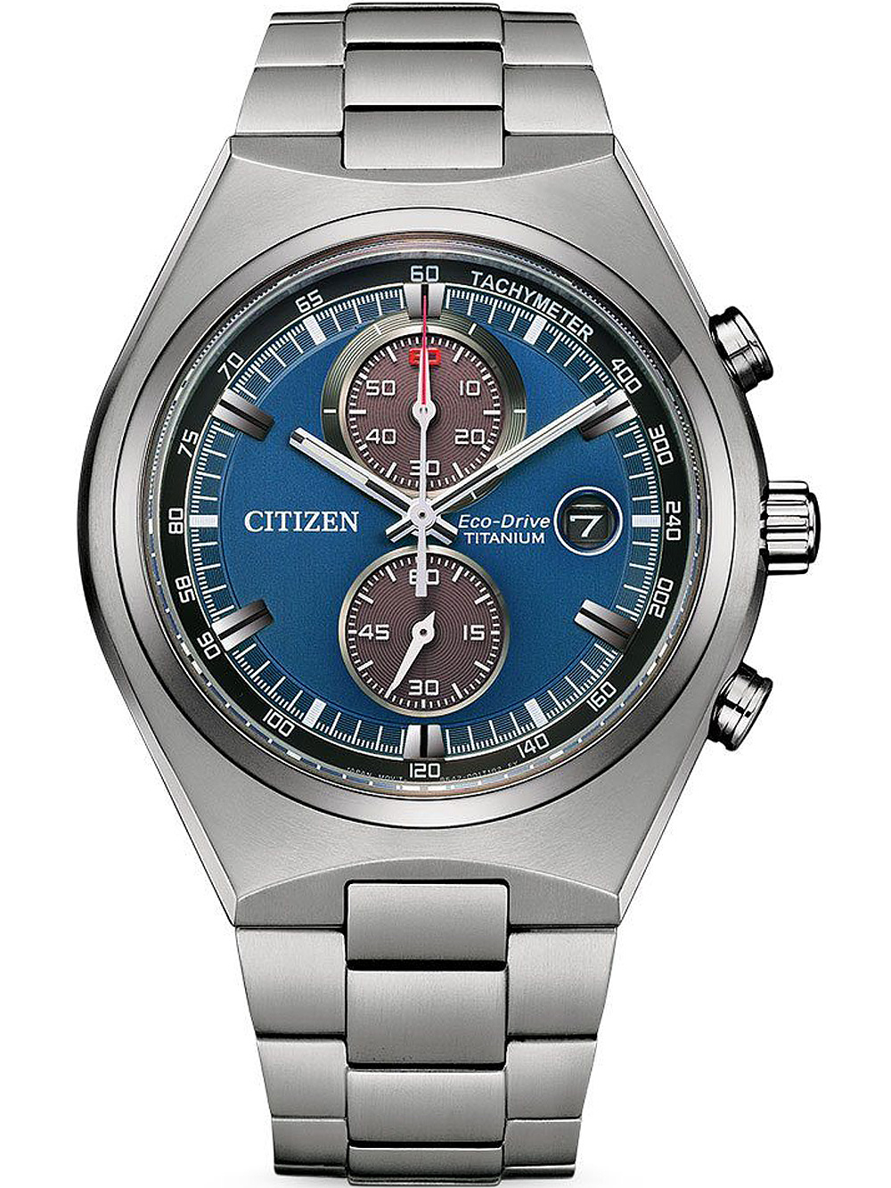 Pánské hodinky Citizen CA7090-87L Eco-Drive Super-Titanium Mens Watch 43mm 10ATM