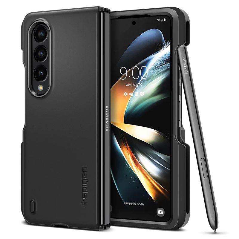 Spigen Thin Fit P, black - Samsung Galaxy Z Fold4