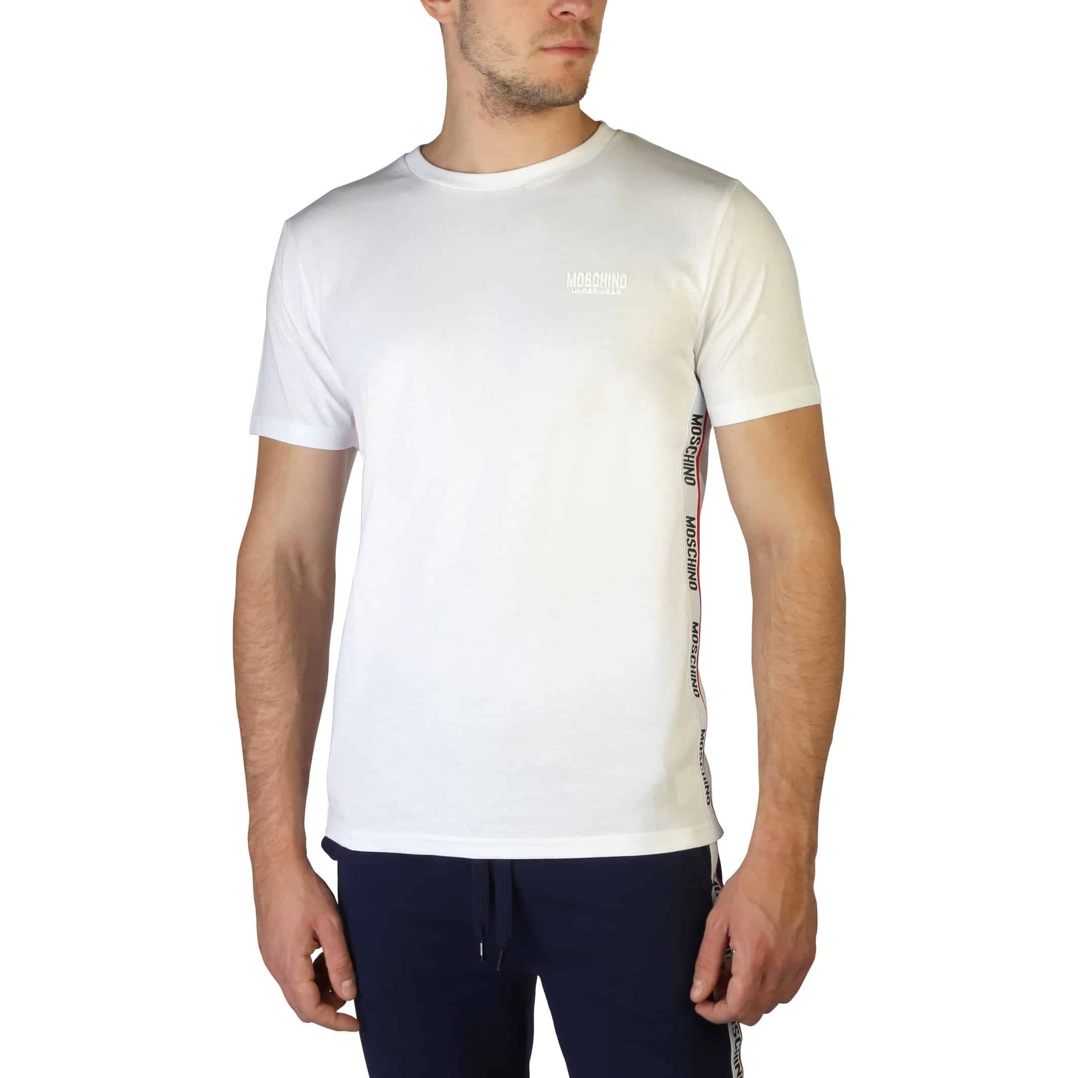 Pánské triko Moschino 1903-8101 Barva: bílá, Velikost: M