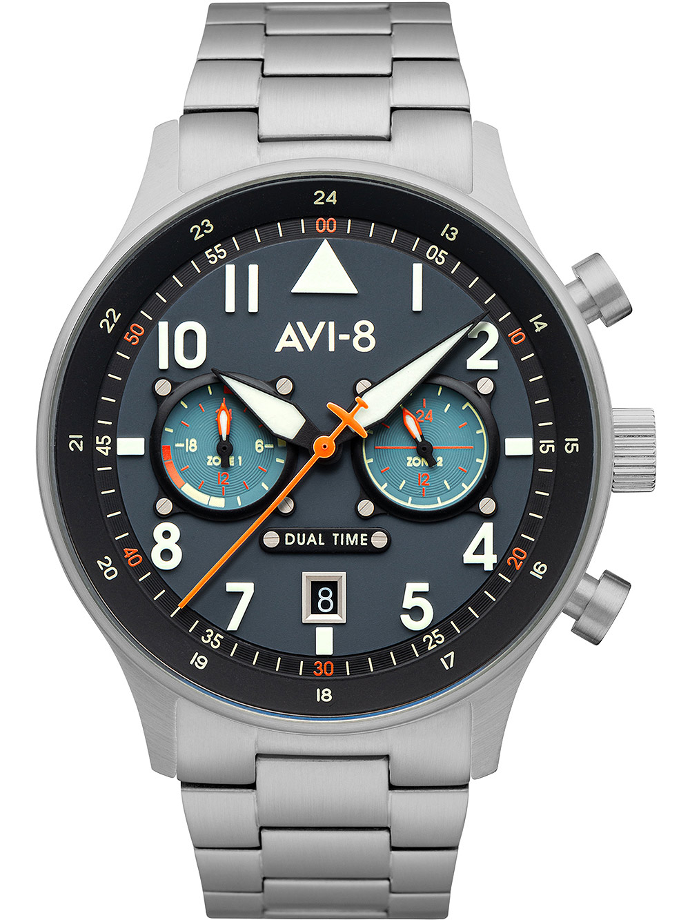 Pánské hodinky AVI-8 AV-4088-22 Carey Dual Time